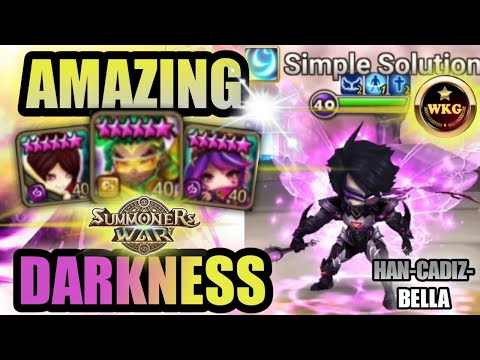 G3 PLAYER MAKE AMAZING COMBO WITH DARK MONSTERS - Summoners War