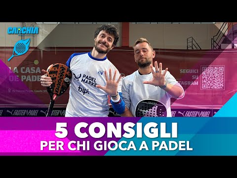PADEL TIPS | Cinque consigli per chi gioca a padel