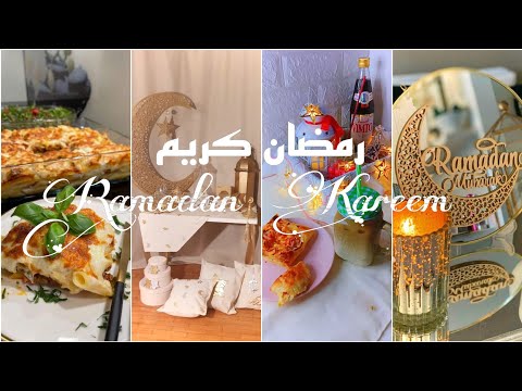 The routine of the first days of Ramadan, from Suhoor to Iftar 🌙💖✨ | Ramadan decor 🌙