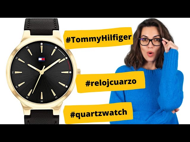 Vídeo relacionado con Tommy Hilfiger Reloj De Movimiento De Cuarzo De Dos Manecillas para Mujer con Correa de Cuero Rosa - 1781919