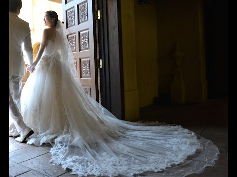 【動画レポート】＼人生で1回は着てみたい！／憧れのウェディングドレスで結婚式を迎えた花嫁の一日♥