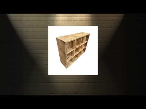 12 box Scaffold Cube Storage compatible with Kallax unit and other inserts