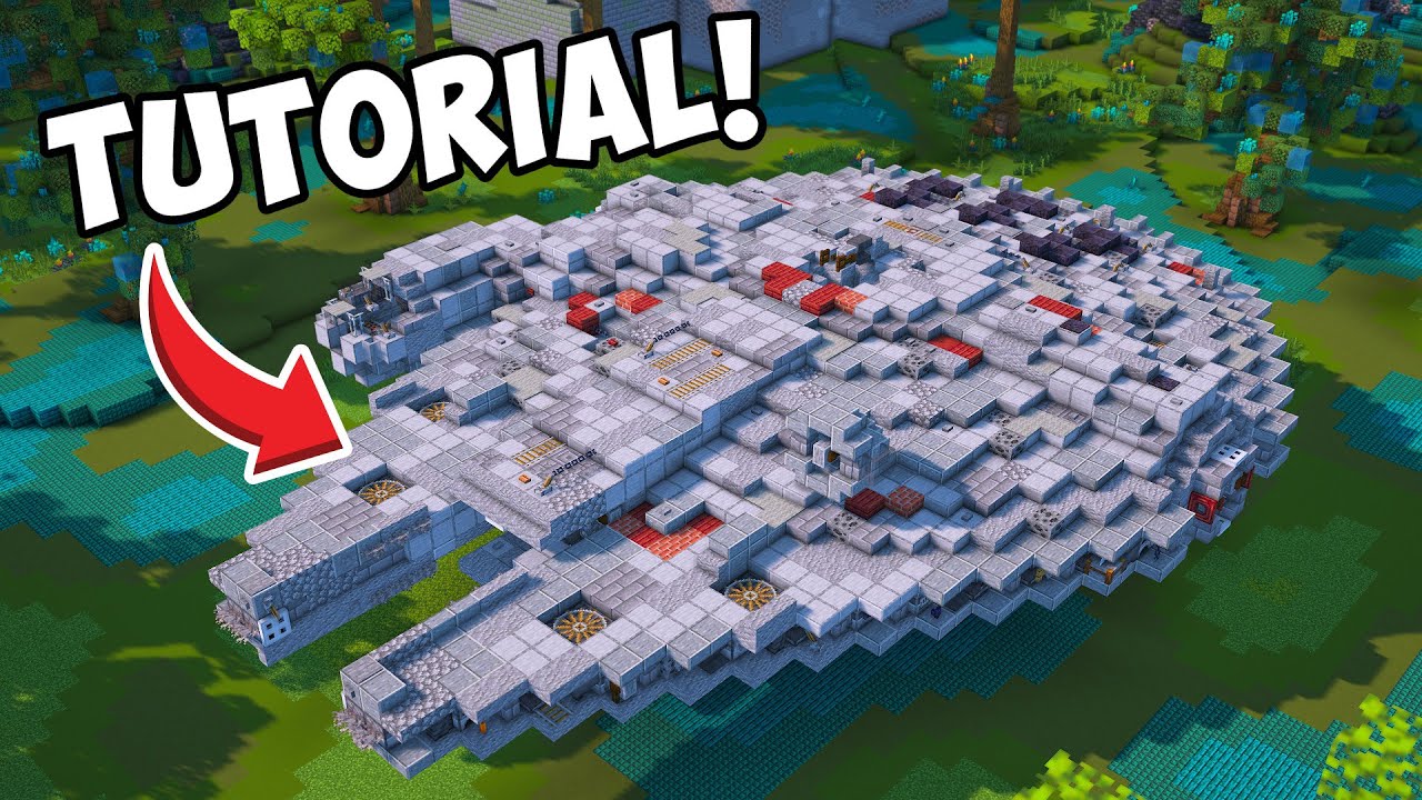 Millennium Falcon (+Interior!) | Minecraft Star Wars Tutorial