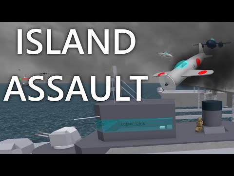 ISLAND ASSAULT in Roblox Naval Warfare