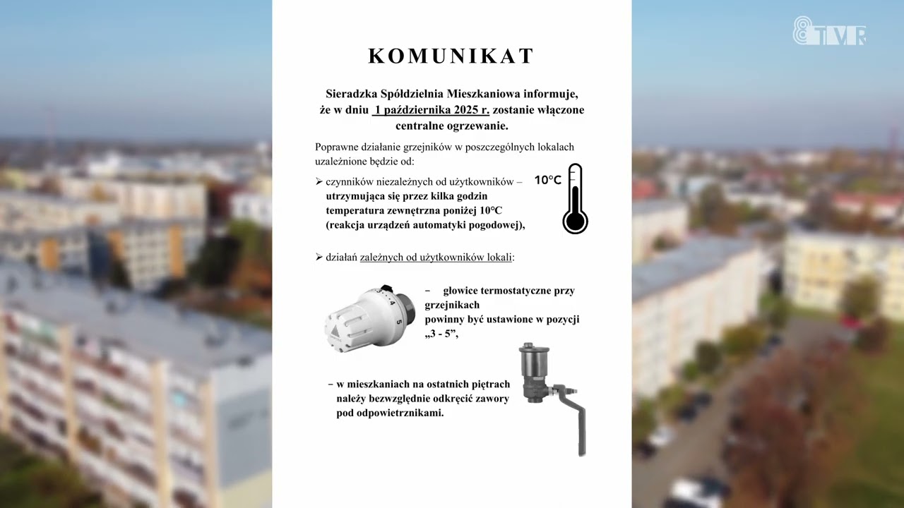 W blokach SSM włączone będzie centralne ogrzewanie | KOMUNIKAT