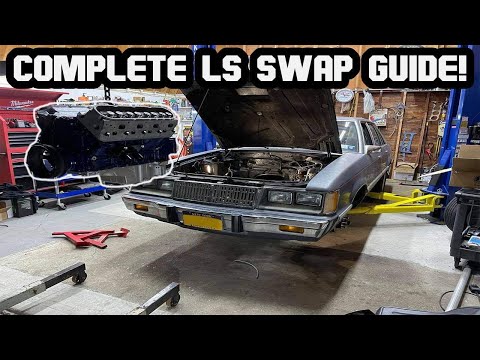 HOW TO LS SWAP ANY VEHICLE!! FULLY DETAILED!!