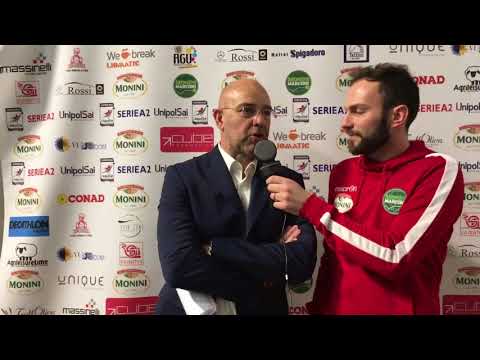 Spoleto 3-0 Alessano - L'intervista a Luca Monti