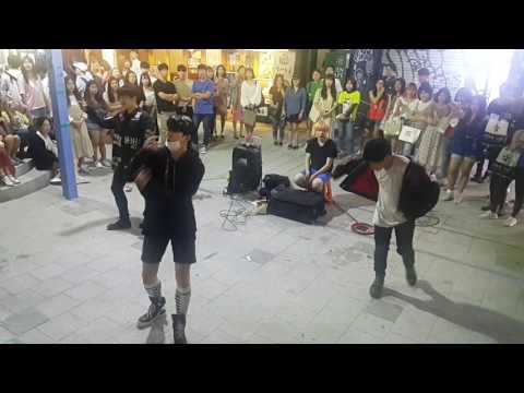 [디오비 DOB 박진 양성열 이태영] 박재범 ☆몸매 (Mommae)☆ 커버안무 홍대댄스버스킹 20170621수 [Korean Hongdae Kpop Dance Busking]