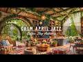 CALM APRIL SUMMER MORNING AT COZY COFFEE SHOP AMBIENCE 🌿 WAR ..