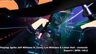 Beat saber Ignite Jeff Williams ft  Casey Lee Williams and Lamar Hall