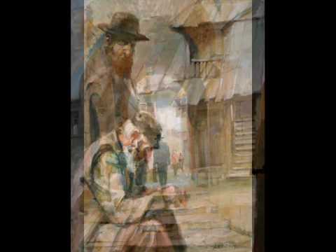 André Ochodlo -- Dona Dona. "Shalom -Yiddish songs". Painter: Andrzej Rzepkowski