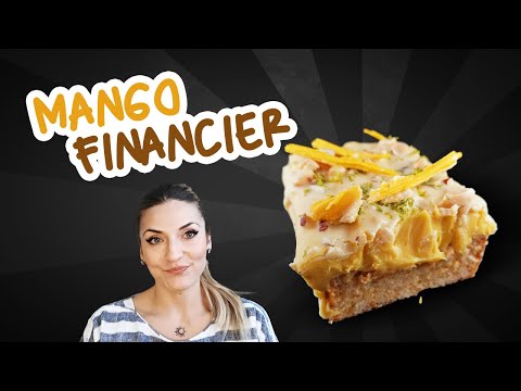 How to Make Mango Financier | Chocolate Coated Financier