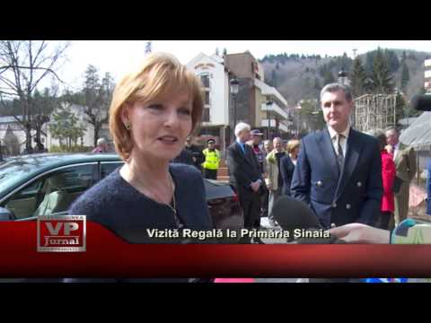 Vizita Regală la Primăria Sinaia