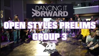 Open Styles Prelims | Group 3 | Dancing It Forward 2025 | #SXSTV