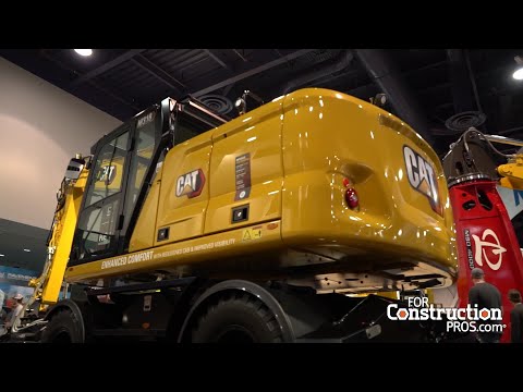 Next-Gen Cat Excavator Features Come to M318 Wheeled Excavator