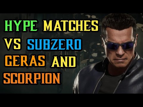 Hype Matches Vs Sub Zero, Geras and Scorpion! | Terminator KL Ranked Gameplay | Mortal Kombat 11