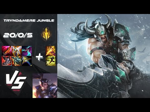 JUNGLE Tryndamere vs Xin Zhao - NA Challenger Patch 25.24