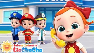Download lagu Ring Ring ! Dua Bayi Sedang Teleponan📞| Lagu Teleponan | Lagu Anak-anak | LiaChaCha Bahasa Indonesia mp3