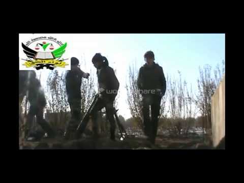 استهداف مقرات النظام في مشفى جاسم الوطني بقذائف الهاون من قبل لواء الحق في ريف درعا