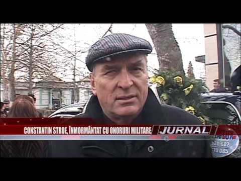 stire 21 12 2016 Constantin Stroe, înmormântat cu onoruri militare