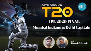 IPL 2020 FINAL - Mumbai Indians vs Delhi Capitals