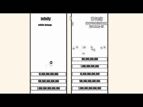 Infinity Ball VS 10 Centy Balls | Block-break Race