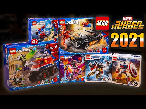 Every LEGO Super Heroes Marvel 2021 Set Reviewed (Winter Wave)