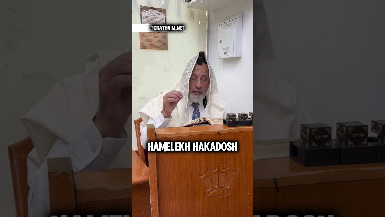 Hamelekh HaKadosh - 2 Halakhot pour être ben olam aba