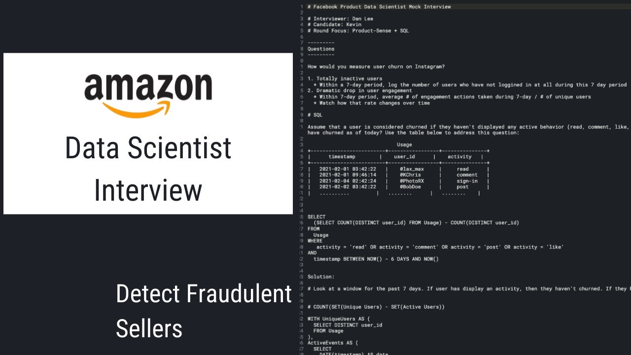 Amazon ML Interview