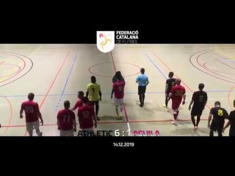 AE AGUILA, A - FUTSAL ATHLETIC VILATORRADA, A (VIDEO OF GOALS) 14.12.2019