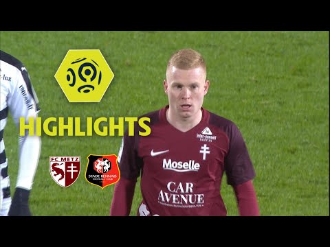 FC Metz - Stade Rennais FC (1-1) - Highlights - (FCM - SRFC) / 2017-18