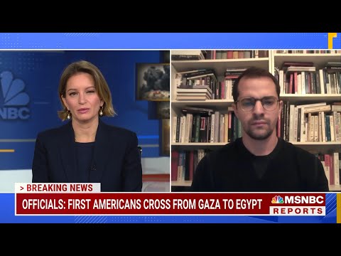 Benzi Sanders to Katy Tur on MSNBC: "Hamas got stronger with the help of my own government".