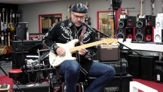 Video thumbnail for Fishman Fluence Single-Width Pickup for Strat Demo with Greg Koch by Pitbull Audio