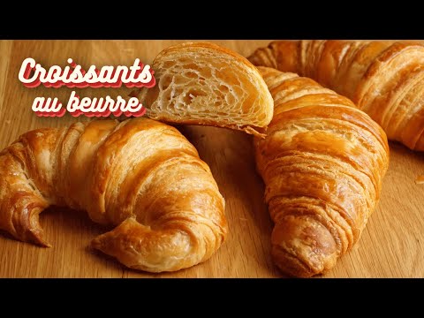 Apprenez à faire des croissants maison feuilletés comme en boulangerie - pâtisserie !