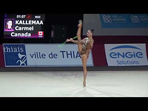 Carmel KALLEMAA (CAN) clubs - 2024 Grand Prix Thiais AA