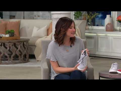 CLOUDSTEPPERS by Clarks Lace Up Sport Shoes - Step Verve Lo on QVC