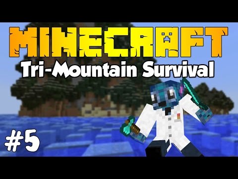 MineCraft: Tri-Mountain Survival Ep.5 - TF2 Engy Simulator
