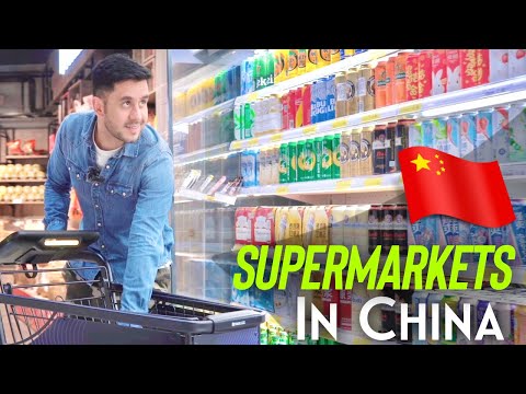 Como é ir a um supermercado na China?