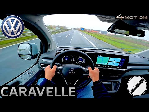2025 VW Caravelle 2.0 TDI 4Motion | 170PS | TopSpeed & Test Drive POV