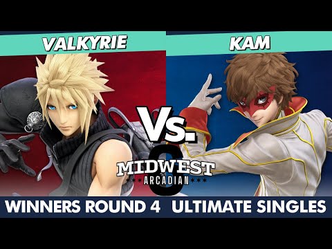 Midwest Arcadian 6 - VALKYRIE (Cloud) Vs. Kam (Joker) SSBU Ultimate Tournament