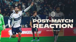 Brian White Post-Match Reactions vs San Diego FC