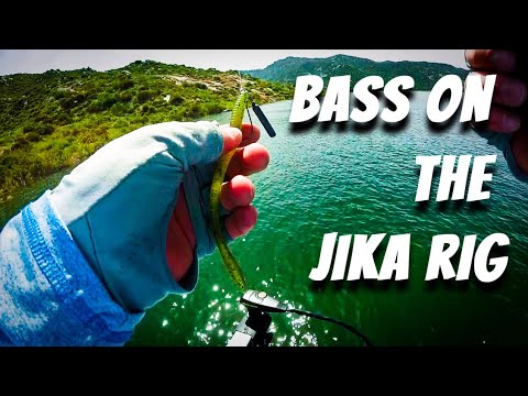 Catching Bass on the JIKA RIG - HOW TO fish the Jika Rig