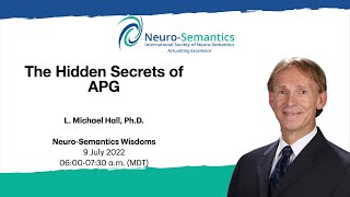 The Hidden Secrets of APG | L Michael Hall PhD