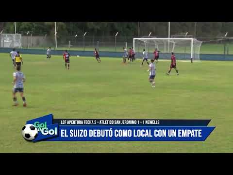 San Jerónimo 1-1 Newells, 2ª fecha Torneo Apertura 2025 1ª División LCF