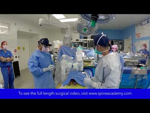 Surgical Case Trailer: Open Complex Spinal Fusion T9-S1