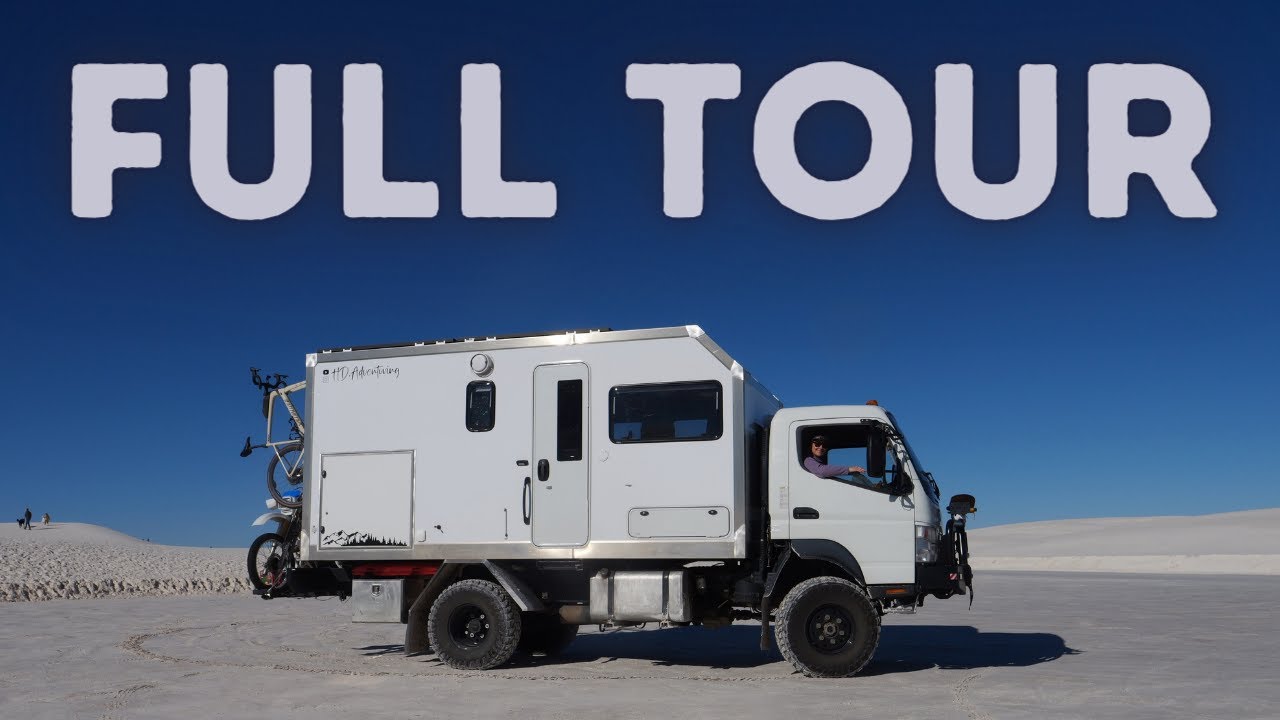 4x4 Mitsubishi Fuso Is a Cleverly-Designed Camper Fit for Off-Road and