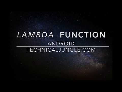 Lambda Function In Android Remove Boilerplate Code
