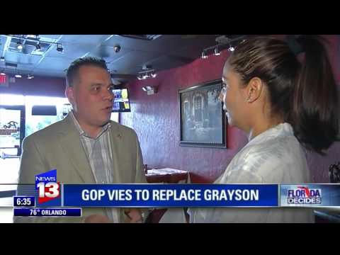Central Florida News 13 Covers Republican Primary Candidates in FL-09