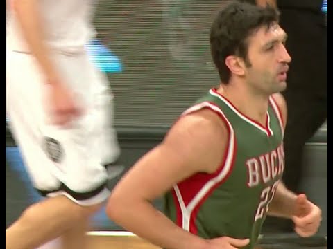 Zaza Pachulia Full Highlights 2015.03.20 at Nets - 22 Pts, 21 Reb (18 Off Reb), 7 Ast