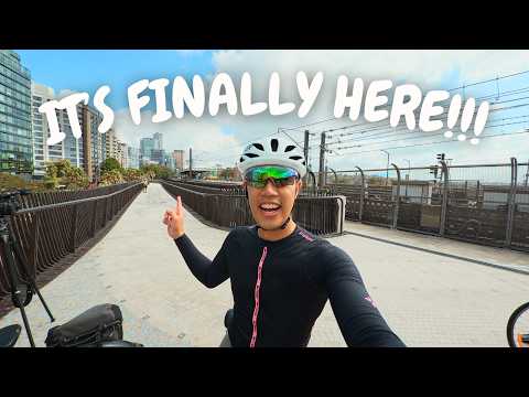 THE BRAND NEW SYDNEY HARBOUR BRIDGE BIKE RAMP!